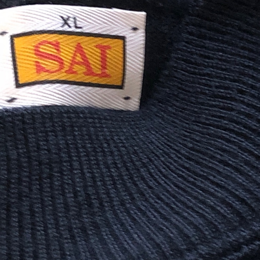 Classic SAI  Unisex Navy Blue Crewneck Sweater - Picture 4 of 8